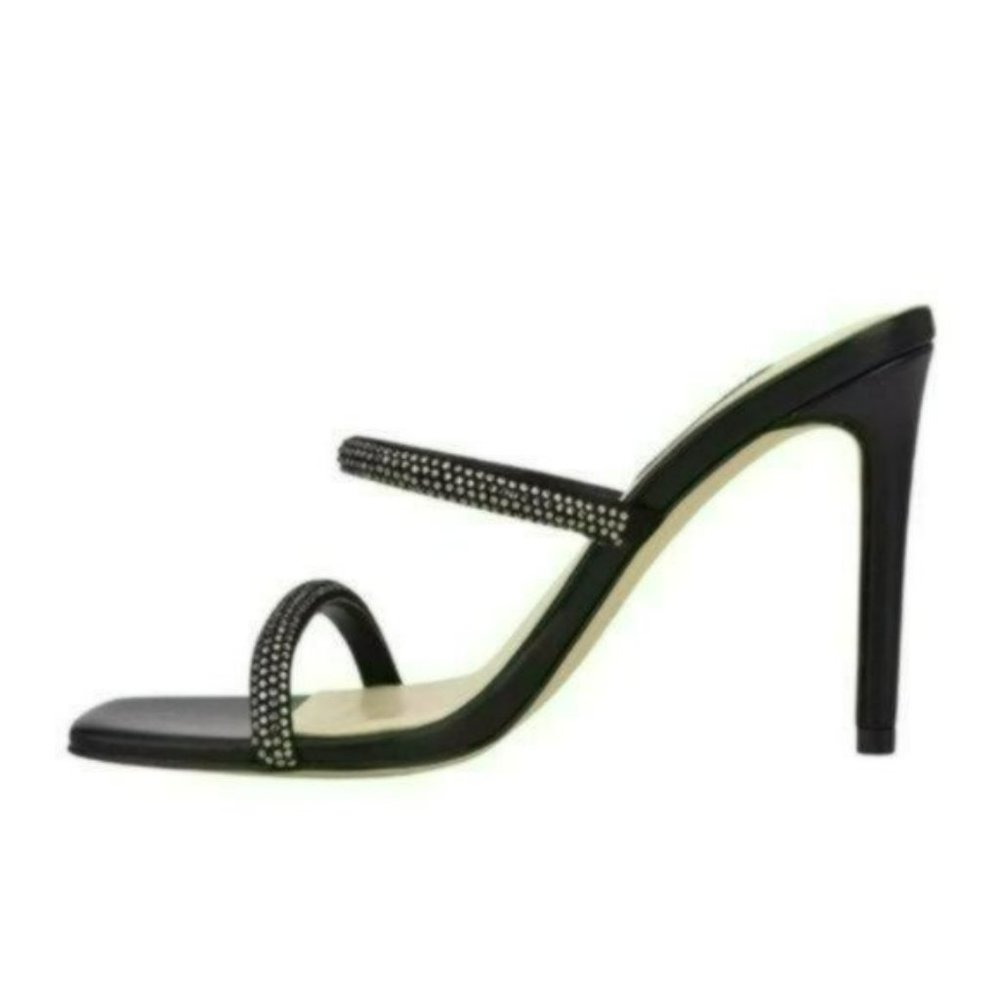 NINE WEST Zarleen Heeled Slide Sandals -10.5 - Picture 4 of 8